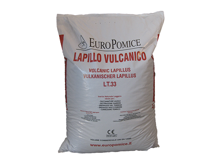 Geosism & Nature Lapillus Volcanique 3-5 Mm - 10 Kg (11 Litres) - Lave Volcanique Pour Jardin Et Hydroculture